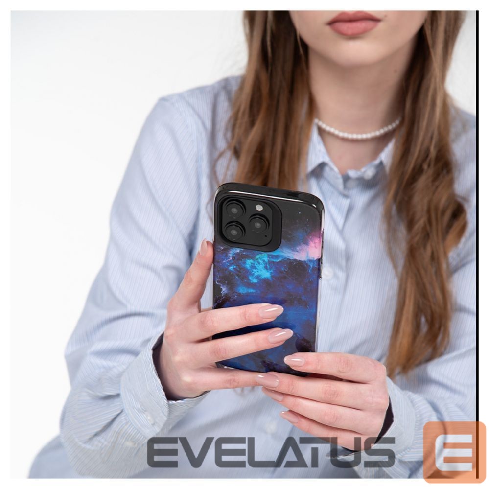 Чехол на заднюю панель Evelatus Apple iPhone 15 Pro Max Armor case TPU+PC Customized Print Design Galaxy