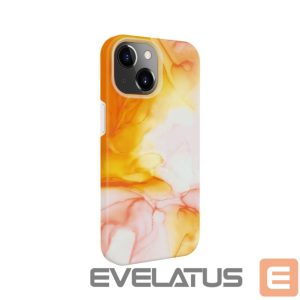 Чехол на заднюю панель Evelatus Apple iPhone 15 Premium Silicone case Customized Print Orange