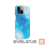 Чехол на заднюю панель Evelatus Apple iPhone 15 Plus Premium Silicone case Customized Print Blue