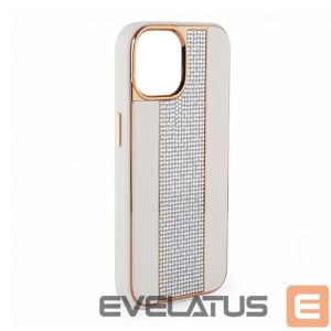 Чехол на заднюю панель iLike Apple iPhone 15 Pro Diamonds and Leather Case White