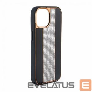 Чехол на заднюю панель iLike Apple iPhone 15 Pro Max Diamonds and Leather Case Black