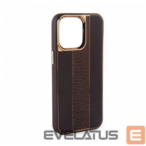 Чехол на заднюю панель iLike Apple iPhone 14 Leather Case Customized Brown