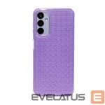 Чехол на заднюю панель iLike Samsung Galaxy A34 5G Silicone case Shine Transparent Violet