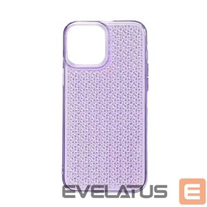 Чехол на заднюю панель iLike Apple iPhone 13 Silicone case Shine Transparent Violet