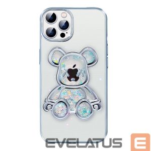 Чехол на заднюю панель iLike Apple iPhone 15 Pro Silicone Case Print Desire Bear Silver