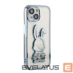 Чехол на заднюю панель iLike Apple iPhone 13 Silicone Case Print Desire Rabbit Blue