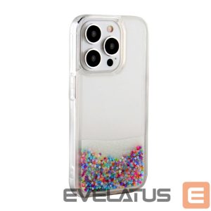 Чехол на заднюю панель iLike Apple iPhone 15 Pro Silicone Case Water Glitter Rainbow