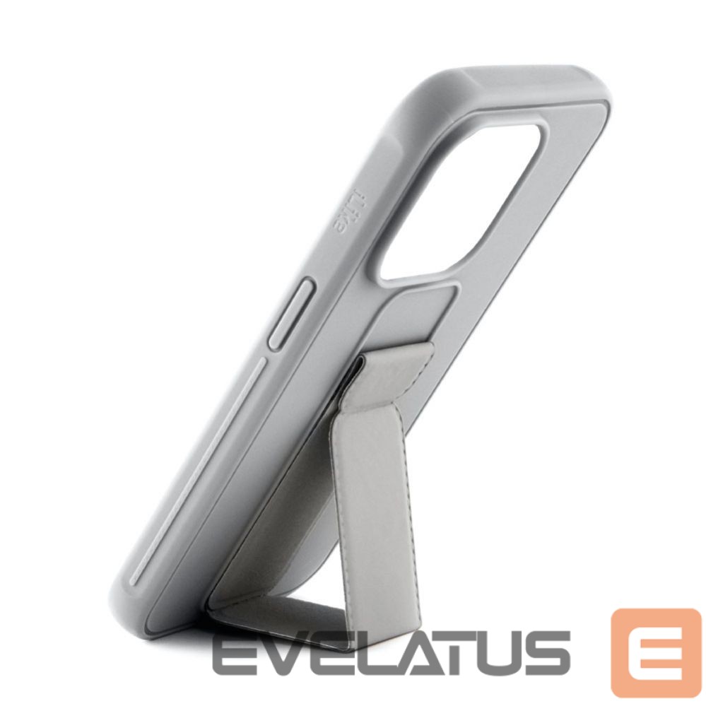 Чехол на заднюю панель iLike Apple iPhone 15 Silicone Case with stand Silver