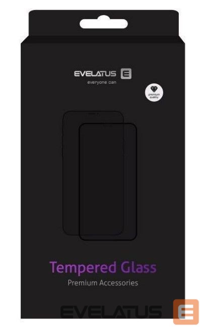Защитное стекло Evelatus Apple iPhone 15 Pro Corning Gorilla Glass Anti-Static 3D Full Cover 5X Strong