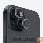 Защитное стекло Evelatus Apple iPhone 15 Camera Lens Protector Armor Black