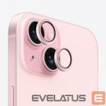 Защитное стекло Evelatus Apple iPhone 15 Camera Lens Protector Armor Pink