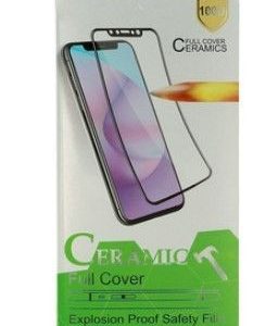 Защитное стекло iLike Apple IPHONE 7 / 8 / SE 2020 / SE 2022 HARD CERAMIC TEMPERED GLASS Black