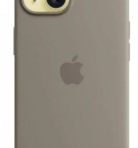 Чехол на заднюю панель Apple - iPhone 15 Silicone Case with MagSafe - Clay