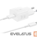 Адаптер Samsung  Samsung USB-C 25W Travel Charger + USB-C Data Cable EP-T2510XWE White