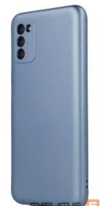 Чехол на заднюю панель iLike Samsung Galaxy A14 4G / A14 5G Metallic case Light Blue