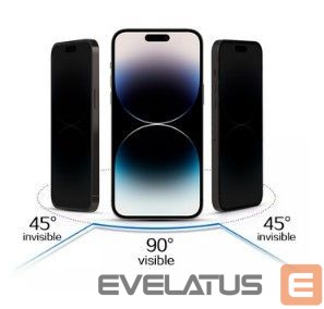 Защитное стекло iLike Samsung GALAXY S23 FE TEMPERED PRIVACY GLASS Black