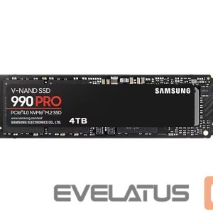 Жесткий диск SSD Samsung  SSD M.2 2280 4TB/990 PRO MZ-V9P4T0BW 