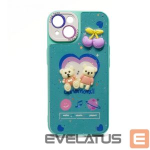 Чехол для наушников iLike Samsung Galaxy A34 EPOXY CARTOON COVER Blue