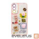 Чехол на заднюю панель iLike Apple iPhone 15 Pro Max EPOXY CARTOON COVER Pink