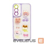 Чехол на заднюю панель iLike Apple iPhone 15 EPOXY CARTOON COVER Light Purple