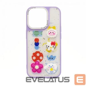 Чехол на заднюю панель iLike Apple iPhone 13 EPOXY CARTOON COVER Purple