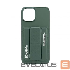 Чехол на заднюю панель iLike Apple iPhone 14 LEATHER HIDDEN POCKET STAND COVER Green