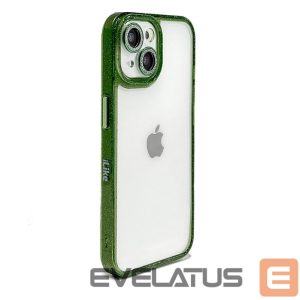 Чехол на заднюю панель iLike Apple iPhone 15 STARS LENS ACRYLIC COVER Green