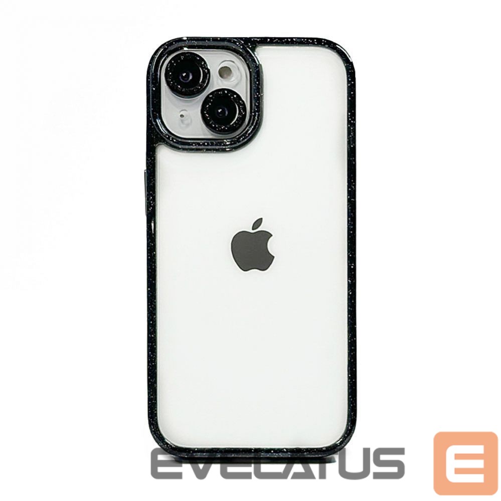 Чехол на заднюю панель iLike Apple iPhone 15 Pro STARS LENS ACRYLIC COVER Black