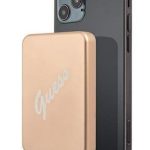 Внешний аккумулятор Guess  Inductive Power Bank 5W GUPBMSVSLG 3000mAh MagSafe Gold