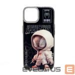 Чехол на заднюю панель iLike Apple iPhone 14 PC Silicone Case Spider Sense Black Silver