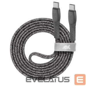 Кабель RIVACASE  CABLE USB-C TO USB-C 2.1M/GREY PS6105 GR21 