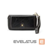 Чехол универсальный карман Evelatus Universal Multifunctional Wallet Wristband Leather Black
