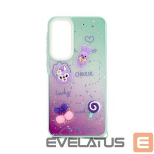 Чехол на заднюю панель iLike Samsung Galaxy A35 EPOXY CARTOON COVER Mint