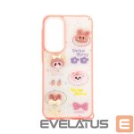 Чехол на заднюю панель iLike Samsung Galaxy A35 EPOXY CARTOON COVER White Pink