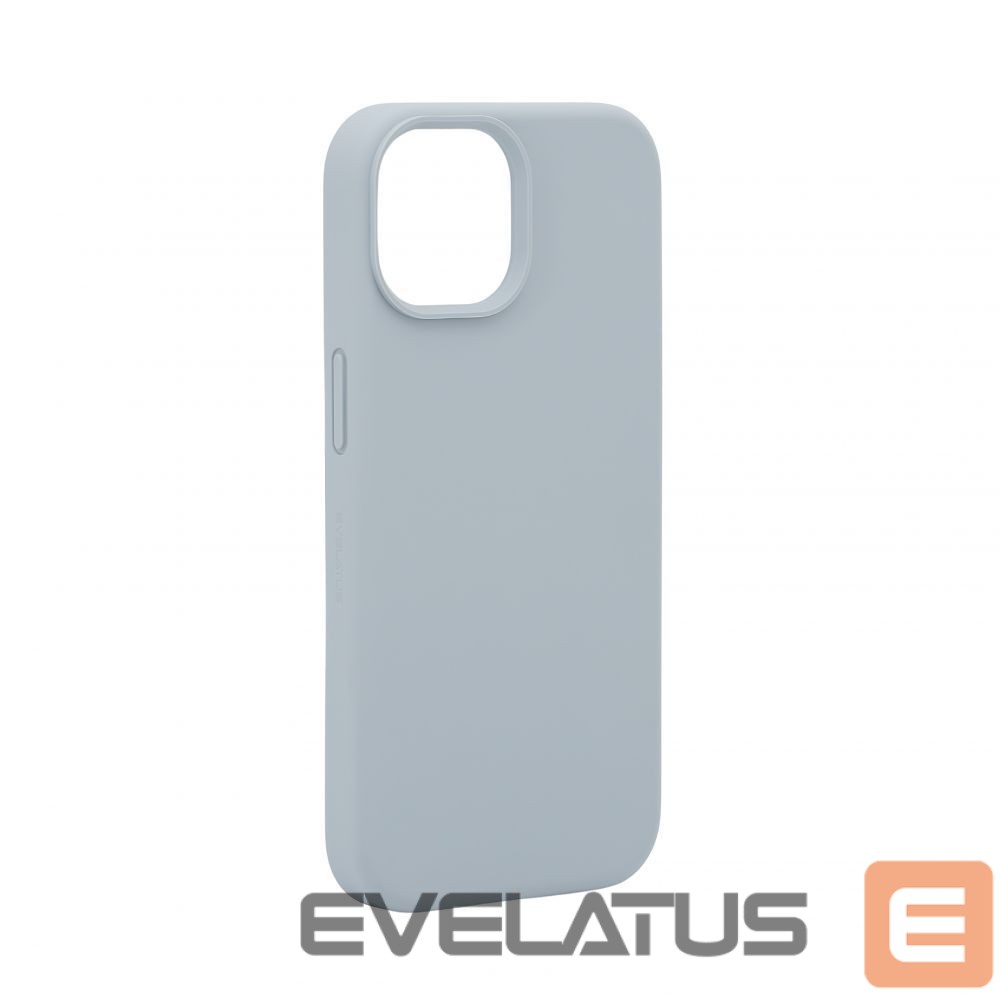 Чехол на заднюю панель Evelatus Apple iPhone 15 Premium Magsafe Soft Touch Silicone Case New Function Grey Blue