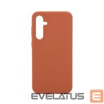 Чехол на заднюю панель Evelatus Samsung Galaxy S23 FE Premium Soft Touch Silicone Case Saddle Brown