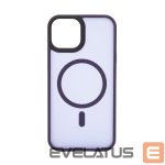Чехол на заднюю панель Evelatus Apple iPhone 14 Hybrid Case With MagSafe PC+TPU Deep Purple