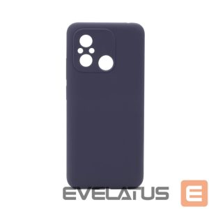 Чехол на заднюю панель Connect Xiaomi Redmi 12C Premium Quality Soft Touch Silicone Case Midnight Blue