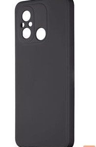 Чехол на заднюю панель iLike Xiaomi Redmi 12C Matte TPU Case Black