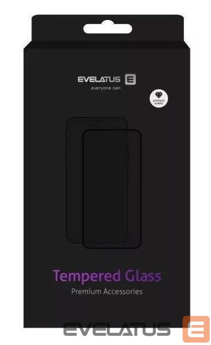 Защитное стекло Evelatus Xiaomi Redmi Note 13 4G 2.5D Full Cover Japan Glue Glass Anti-Static Black