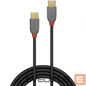 Кабель LINDY  CABLE USB2 TYPE C 1M/ANTHRA 36871 