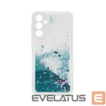 Чехол на заднюю панель iLike Samsung Galaxy A35 Silicone Case Water Glitter Blue