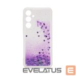 Чехол на заднюю панель iLike Samsung Galaxy A55 Silicone Case Water Glitter Purple