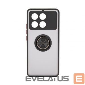 Чехол на заднюю панель iLike Xiaomi Poco X6 Pro Hybrid Case With Ring Black