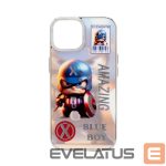 Чехол на заднюю панель iLike Apple iPhone 14 PC Silicone Case Blue Boy