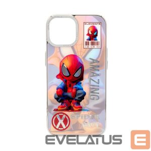 Чехол на заднюю панель iLike Apple iPhone 14 PC Silicone Case Spider Boy