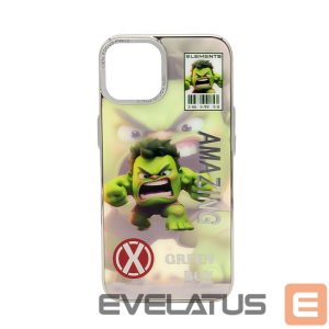 Чехол на заднюю панель iLike Apple iPhone 15 PC Silicone Case Green Boy