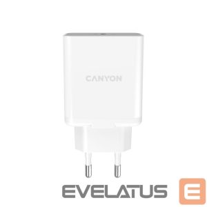 Адаптер Canyon Canon Wall charger H-20 With USB-C 20W White