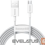 Кабель Baseus - Superior Fast Charging Data Cable MicroUSB 1m White