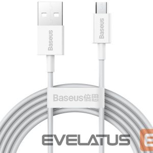 Кабель Baseus - Superior Fast Charging Data Cable MicroUSB 1m White